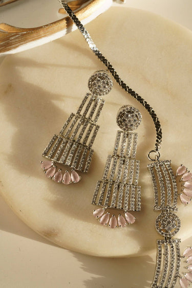 Zareena - AD Necklace Set Classic Necklace Set from Inaury